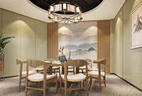 鄭州餐廳設(shè)計公司:平頂山200平米中餐廳設(shè)計