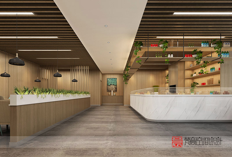 鄭州餐飲設(shè)計(jì)——龍子湖員工餐廳