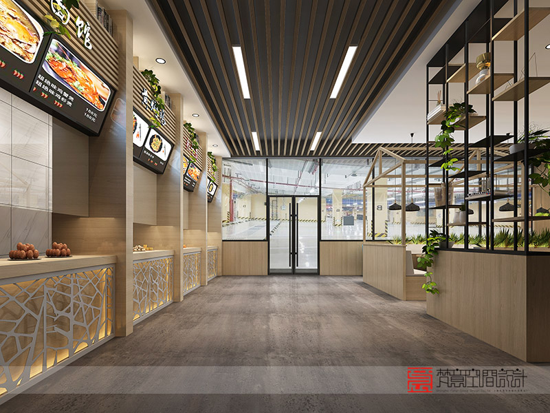 鄭州餐飲設(shè)計(jì)——龍子湖員工餐廳設(shè)計(jì)