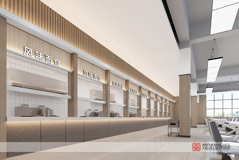 鄭州餐飲設(shè)計——河南眾品職工餐廳