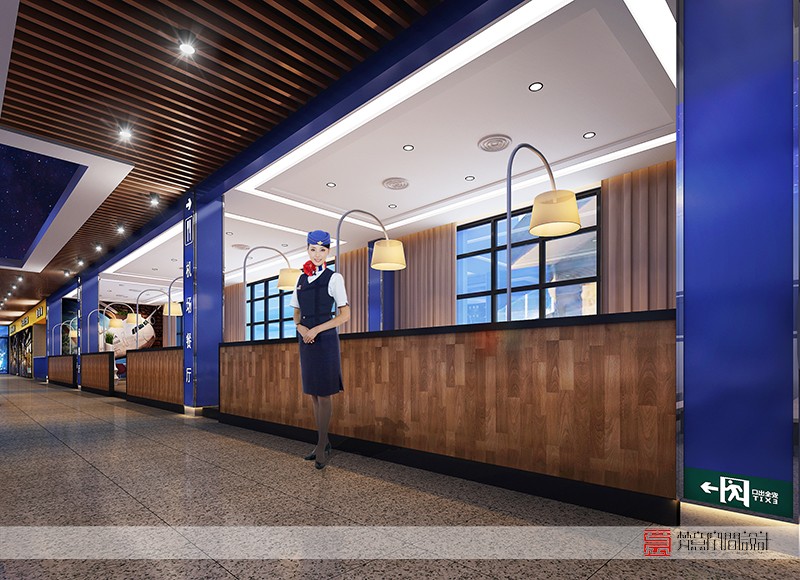 鄭州餐飲設(shè)計——鄭州航院餐廳